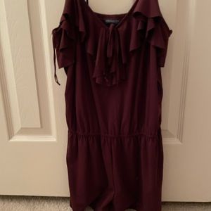Maroon romper
